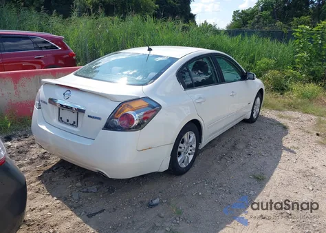 2010 Nissan Altima Hybrid z USA, uszkodzony, nr VIN 1N4CL2AP4AC119218